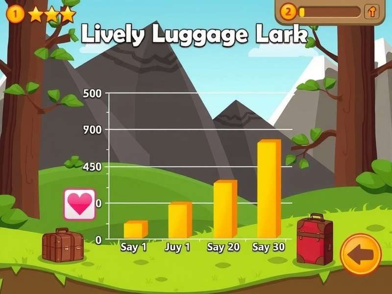 Lively Luggage Lark download growth chart